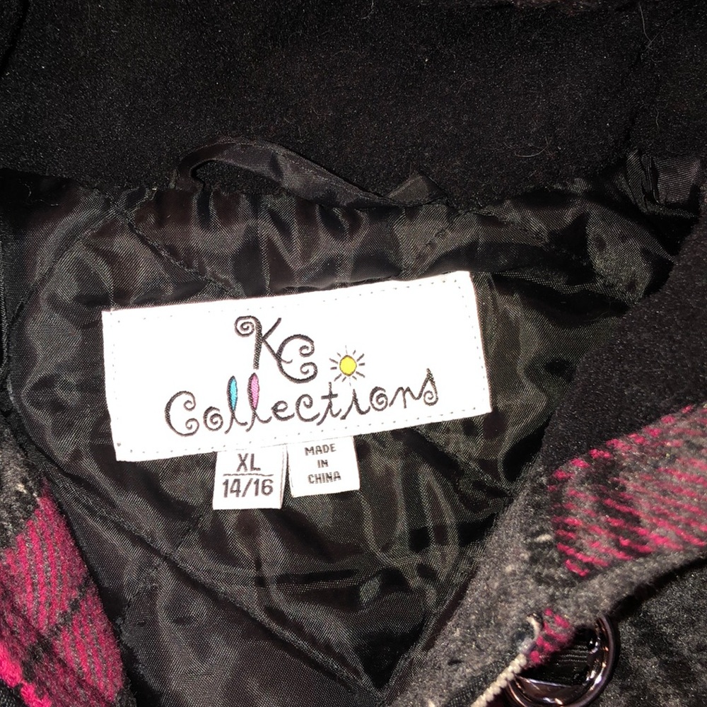 KC Collections Girl’s Coat Jacket Size 14/16 - Picture 2 of 7